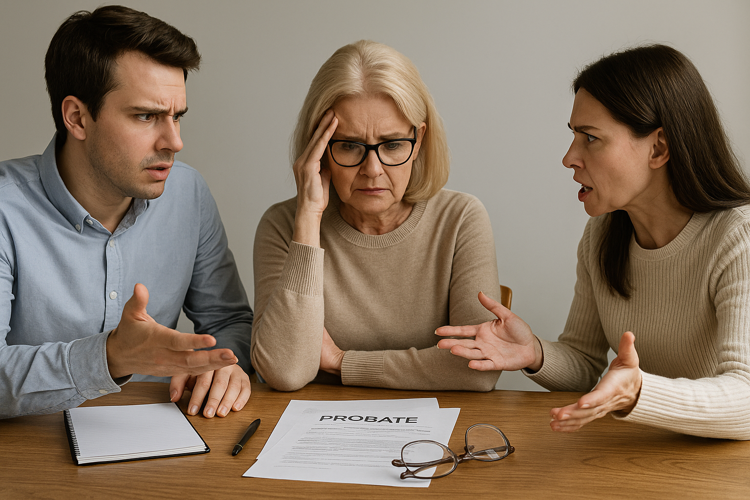 Family dispute over inheritance and probate documents – Viva Planning
